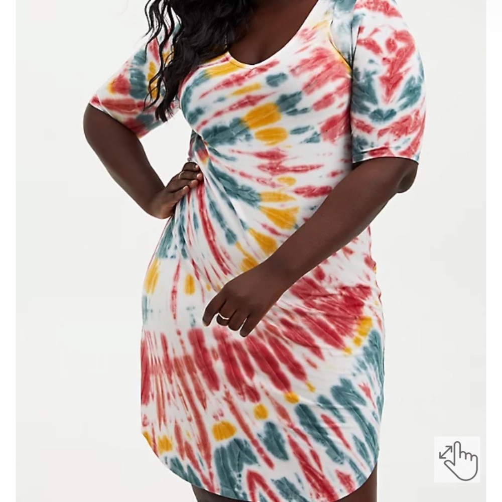 Torrid TYE Dye Tshirt Dress size 3